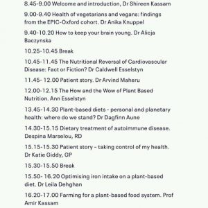 schedule vegan plant-based autoimmune